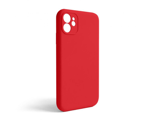 Чохол Full Silicone Case для Apple iPhone 11 red (14) закрита камера (без логотипу)