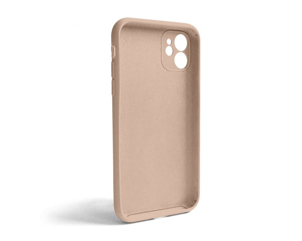 Чохол Full Silicone Case для Apple iPhone 11 nude (19) закрита камера (без логотипу)