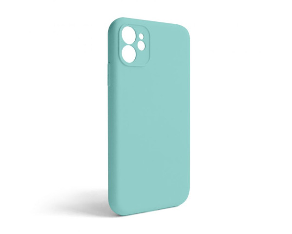 Чохол Full Silicone Case для Apple iPhone 11 sea blue (21) закрита камера (без логотипу)
