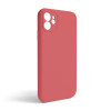 Чохол Full Silicone Case для Apple iPhone 11 camellia (25) закрита камера (без логотипу)