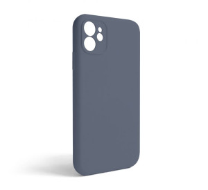 Чохол Full Silicone Case для Apple iPhone 11 lavender grey (28) закрита камера (без логотипу)