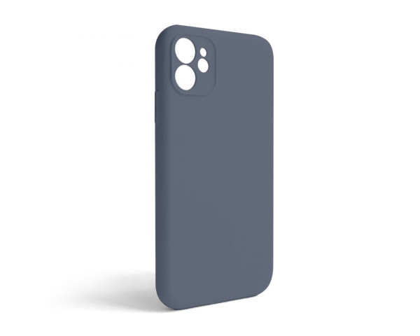 Чохол Full Silicone Case для Apple iPhone 11 lavender grey (28) закрита камера (без логотипу)