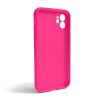 Чохол Full Silicone Case для Apple iPhone 11 shiny pink (38) закрита камера (без логотипу)