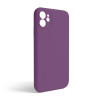 Чохол Full Silicone Case для Apple iPhone 11 grape (43) закрита камера (без логотипу)