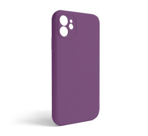 Чохол Full Silicone Case для Apple iPhone 11 grape (43) закрита камера (без логотипу)