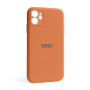 Чохол Full Silicone Case для Apple iPhone 11 papaya (49) закрита камера