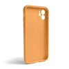Чохол Full Silicone Case для Apple iPhone 11 papaya (49) закрита камера (без логотипу)