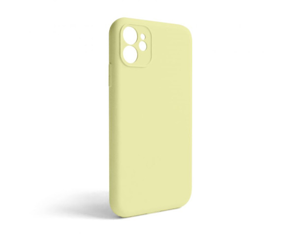 Чохол Full Silicone Case для Apple iPhone 11 mellow yellow (51) закрита камера (без логотипу)