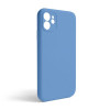 Чехол Full Silicone Case для Apple iPhone 11 cornflower (53) закрытая камера (без логотипа)
