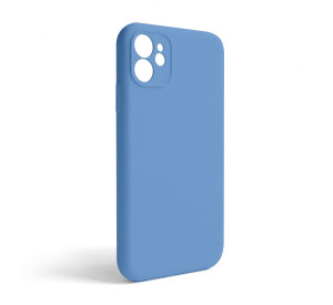 Чохол Full Silicone Case для Apple iPhone 11 cornflower (53) закрита камера (без логотипу)