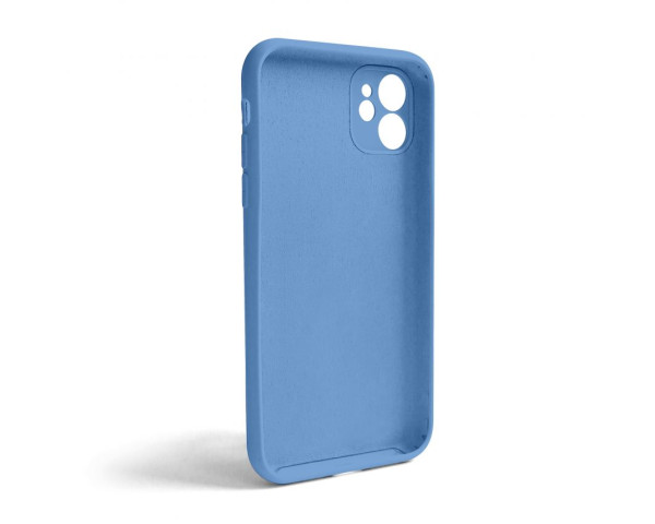 Чехол Full Silicone Case для Apple iPhone 11 cornflower (53) закрытая камера (без логотипа)