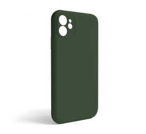 Чохол Full Silicone Case для Apple iPhone 11 atrovirens green (54) закрита камера (без логотипу)