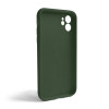 Чохол Full Silicone Case для Apple iPhone 11 atrovirens green (54) закрита камера (без логотипу)
