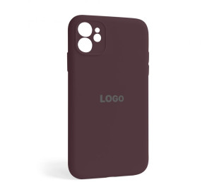 Чохол Full Silicone Case для Apple iPhone 11 plum (57) закрита камера