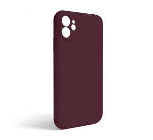 Чохол Full Silicone Case для Apple iPhone 11 plum (57) закрита камера (без логотипу)