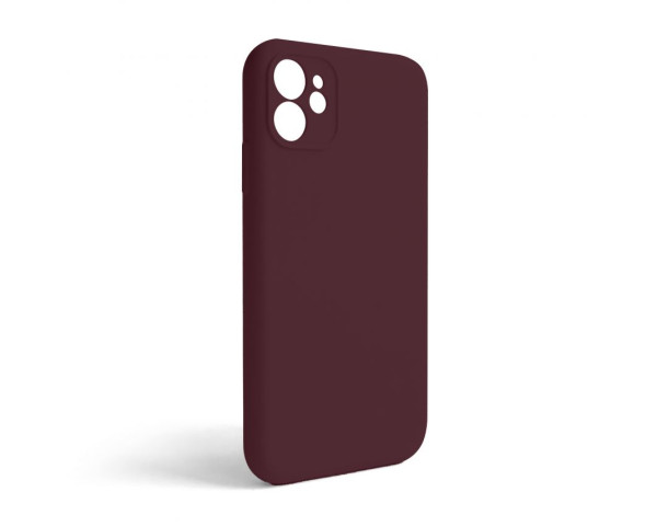 Чохол Full Silicone Case для Apple iPhone 11 plum (57) закрита камера (без логотипу)