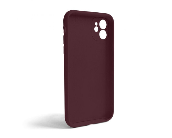 Чохол Full Silicone Case для Apple iPhone 11 plum (57) закрита камера (без логотипу)