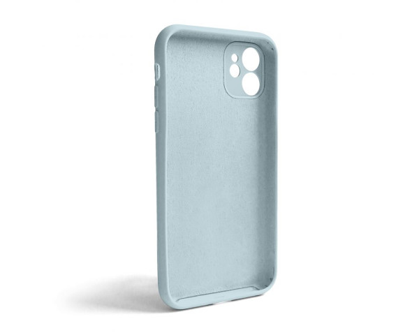 Чохол Full Silicone Case для Apple iPhone 11 sky blue (58) закрита камера (без логотипу)