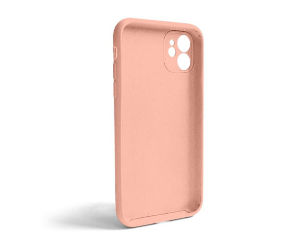 Чохол Full Silicone Case для Apple iPhone 11 grapefruit (61) закрита камера (без логотипу)