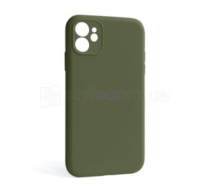 Чохол Full Silicone Case для Apple iPhone 11 forest green (63) закрита камера
