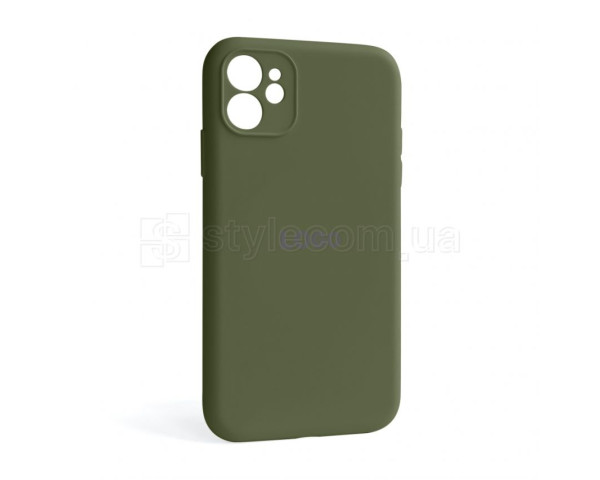 Чохол Full Silicone Case для Apple iPhone 11 forest green (63) закрита камера