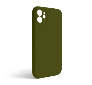 Чохол Full Silicone Case для Apple iPhone 11 forest green (63) закрита камера (без логотипу)