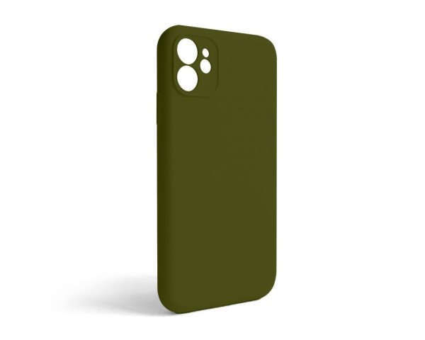 Чохол Full Silicone Case для Apple iPhone 11 forest green (63) закрита камера (без логотипу)