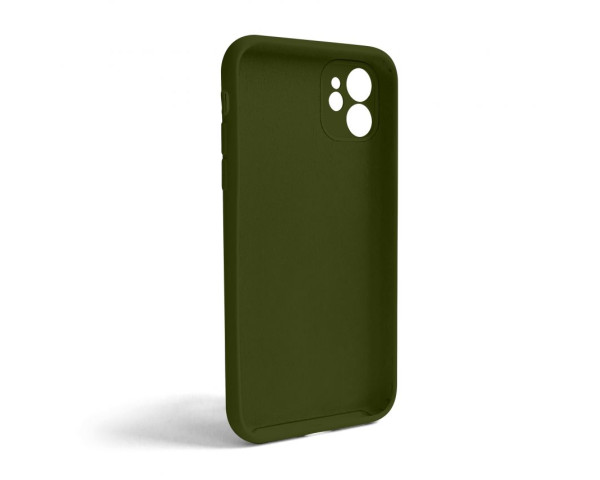 Чохол Full Silicone Case для Apple iPhone 11 forest green (63) закрита камера (без логотипу)
