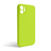 Чохол Full Silicone Case для Apple iPhone 11 new shiny (64) закрита камера (без логотипу)