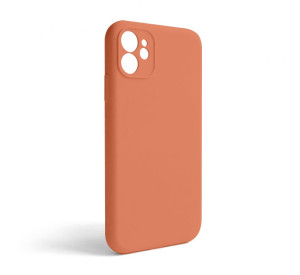 Чохол Full Silicone Case для Apple iPhone 11 new peach (66) закрита камера (без логотипу)