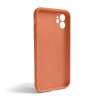 Чохол Full Silicone Case для Apple iPhone 11 new peach (66) закрита камера (без логотипу)