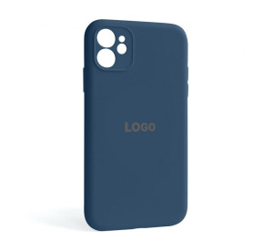 Чохол Full Silicone Case для Apple iPhone 11 deep navy (68) закрита камера