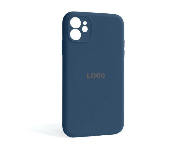 Чохол Full Silicone Case для Apple iPhone 11 deep navy (68) закрита камера