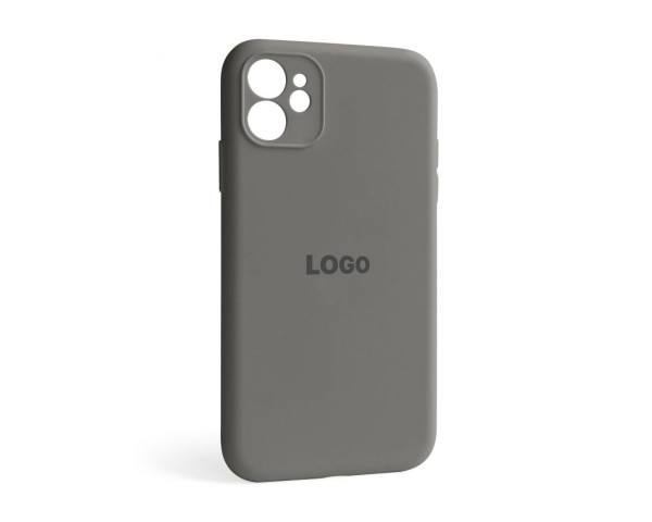 Чохол Full Silicone Case для Apple iPhone 11 dark brown (75) закрита камера