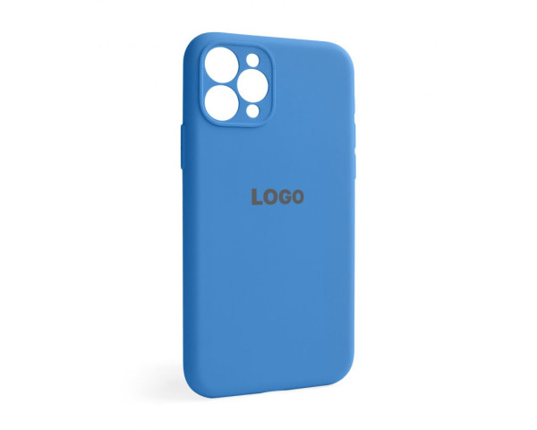 Чохол Full Silicone Case для Apple iPhone 11 Pro royal blue (03) закрита камера