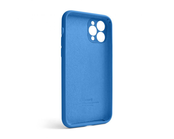 Чохол Full Silicone Case для Apple iPhone 11 Pro royal blue (03) закрита камера