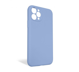 Чохол Full Silicone Case для Apple iPhone 11 Pro light blue (05) закрита камера (без логотипу)