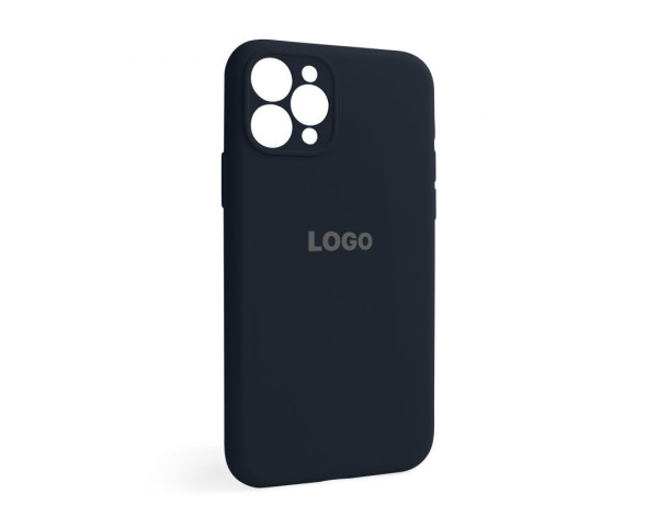 Чохол Full Silicone Case для Apple iPhone 11 Pro dark blue (08) закрита камера
