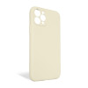 Чохол Full Silicone Case для Apple iPhone 11 Pro antique white (10) закрита камера (без логотипу)