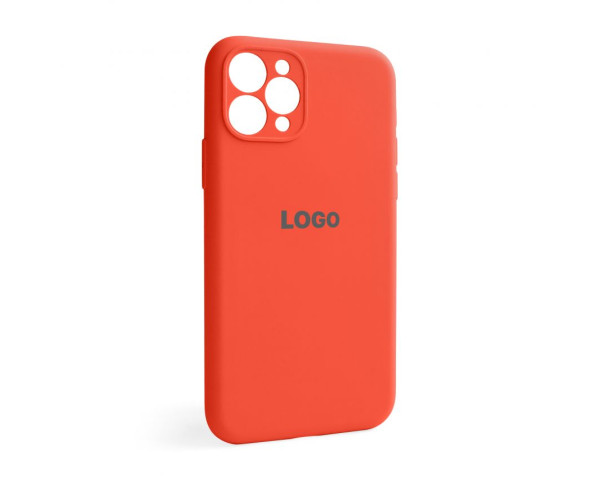 Чохол Full Silicone Case для Apple iPhone 11 Pro orange (13) закрита камера