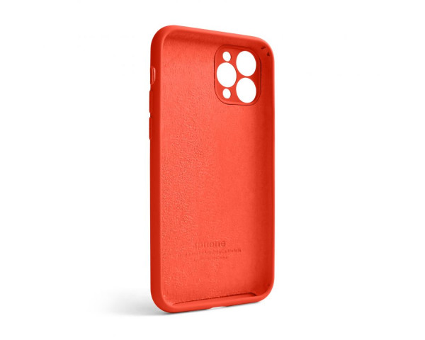 Чохол Full Silicone Case для Apple iPhone 11 Pro orange (13) закрита камера