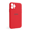 Чохол Full Silicone Case для Apple iPhone 11 Pro red (14) закрита камера