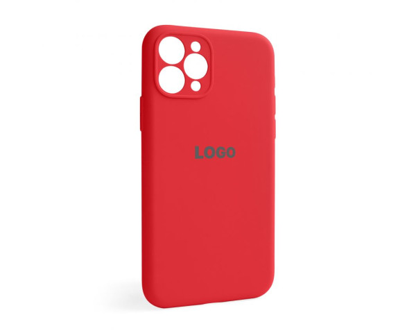 Чохол Full Silicone Case для Apple iPhone 11 Pro red (14) закрита камера