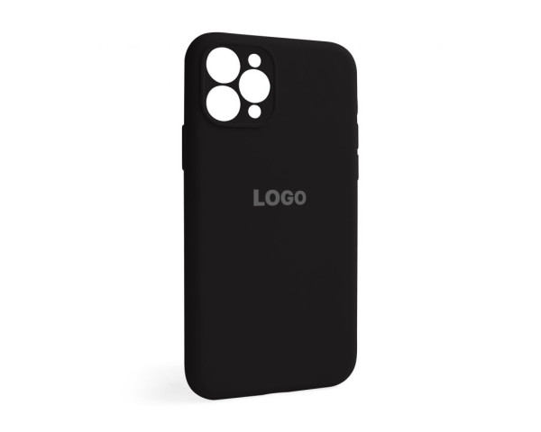 Чохол Full Silicone Case для Apple iPhone 11 Pro black (18) закрита камера