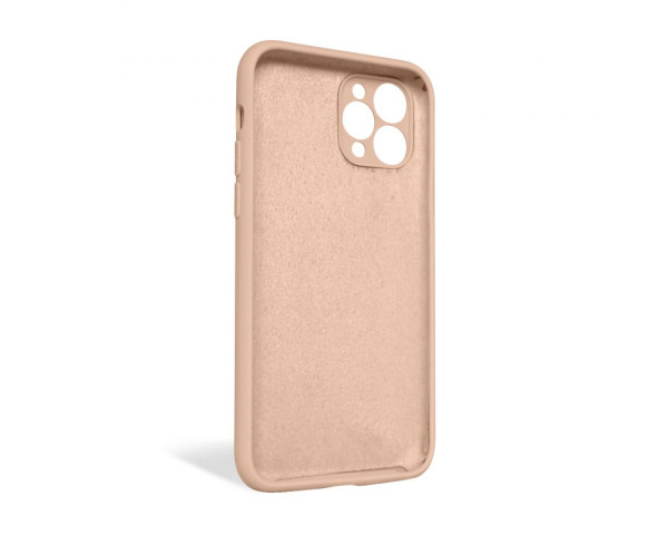 Чохол Full Silicone Case для Apple iPhone 11 Pro nude (19) закрита камера (без логотипу)