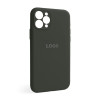 Чохол Full Silicone Case для Apple iPhone 11 Pro dark olive (35) закрита камера