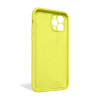 Чохол Full Silicone Case для Apple iPhone 11 Pro flash lime (41) закрита камера (без логотипу)