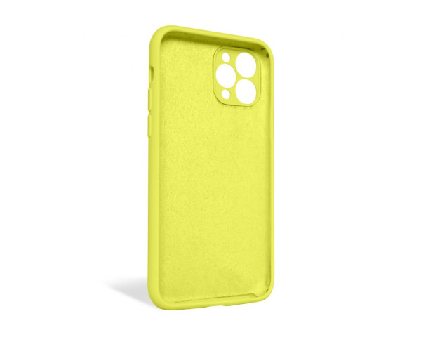 Чохол Full Silicone Case для Apple iPhone 11 Pro flash lime (41) закрита камера (без логотипу)