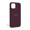 Чохол Full Silicone Case для Apple iPhone 11 Pro maroon (42)