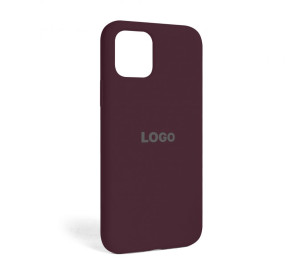 Чохол Full Silicone Case для Apple iPhone 11 Pro maroon (42)